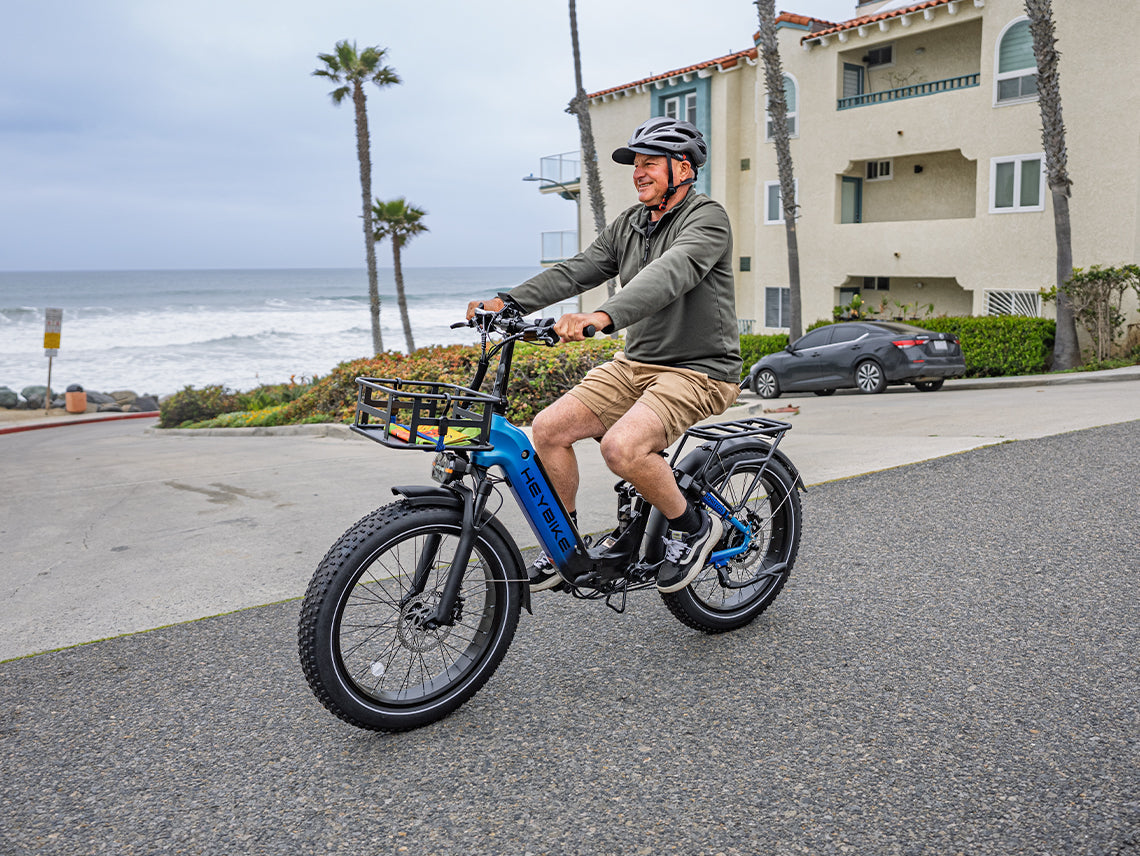 Heybike | Horizon 24" Fat-Tire Full-Suspension Folding E-Bike