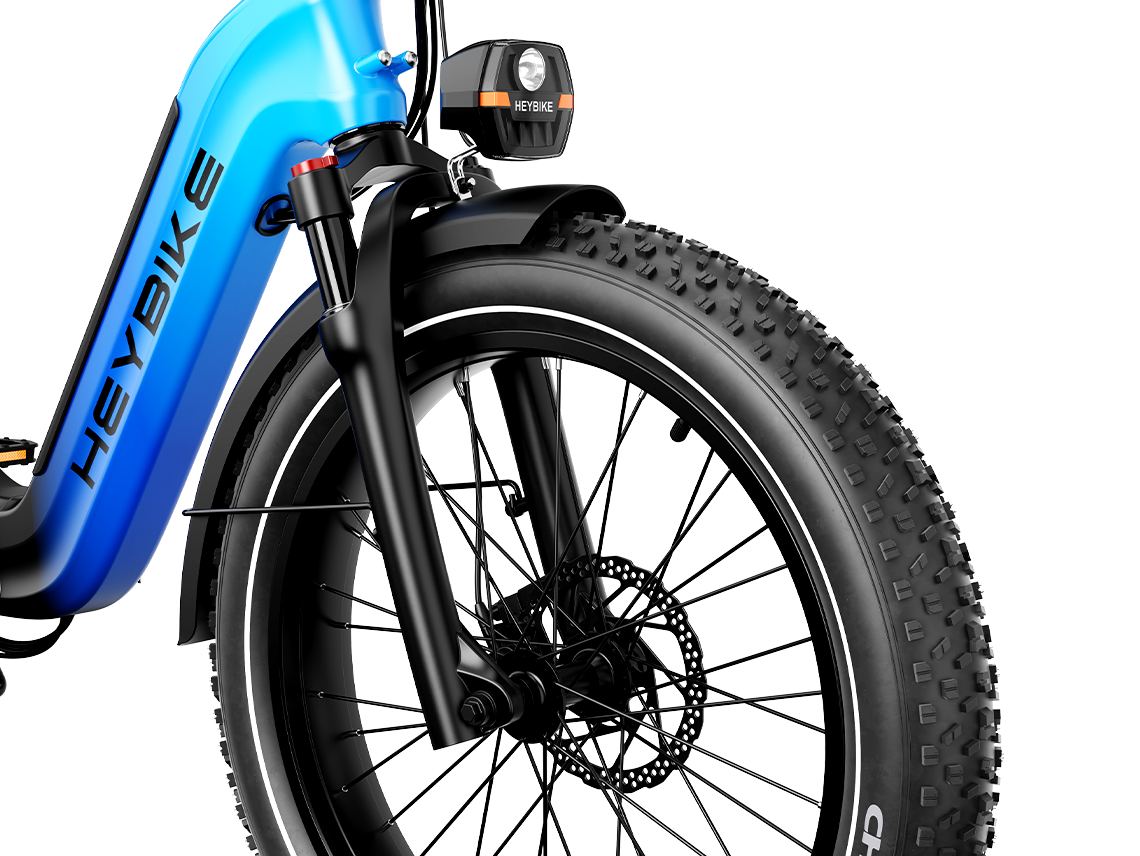 Heybike | Horizon 24" Fat-Tire Full-Suspension Folding E-Bike