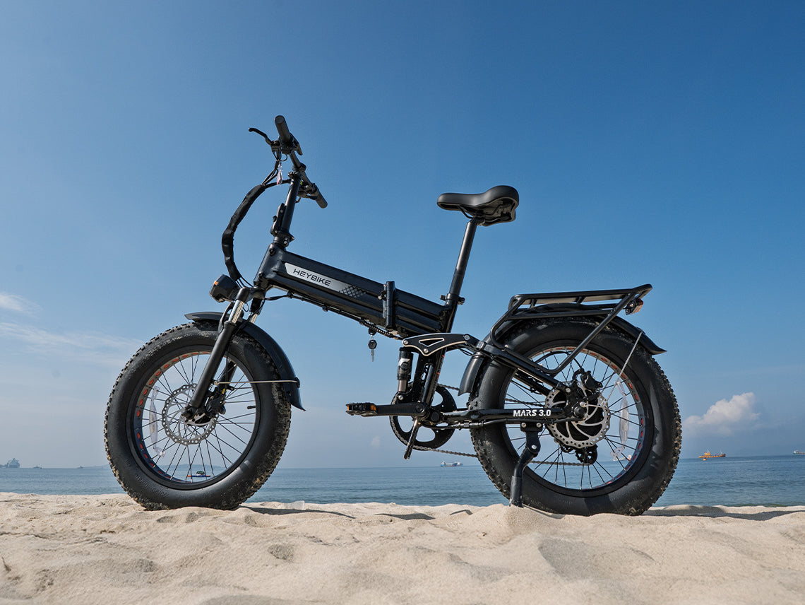 Heybike | Mars 3.0 Folding Fat-Tire Full-Suspension E-Bike