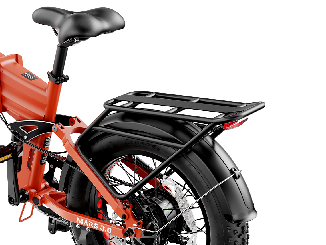Heybike | Mars 3.0 Folding Fat-Tire Full-Suspension E-Bike