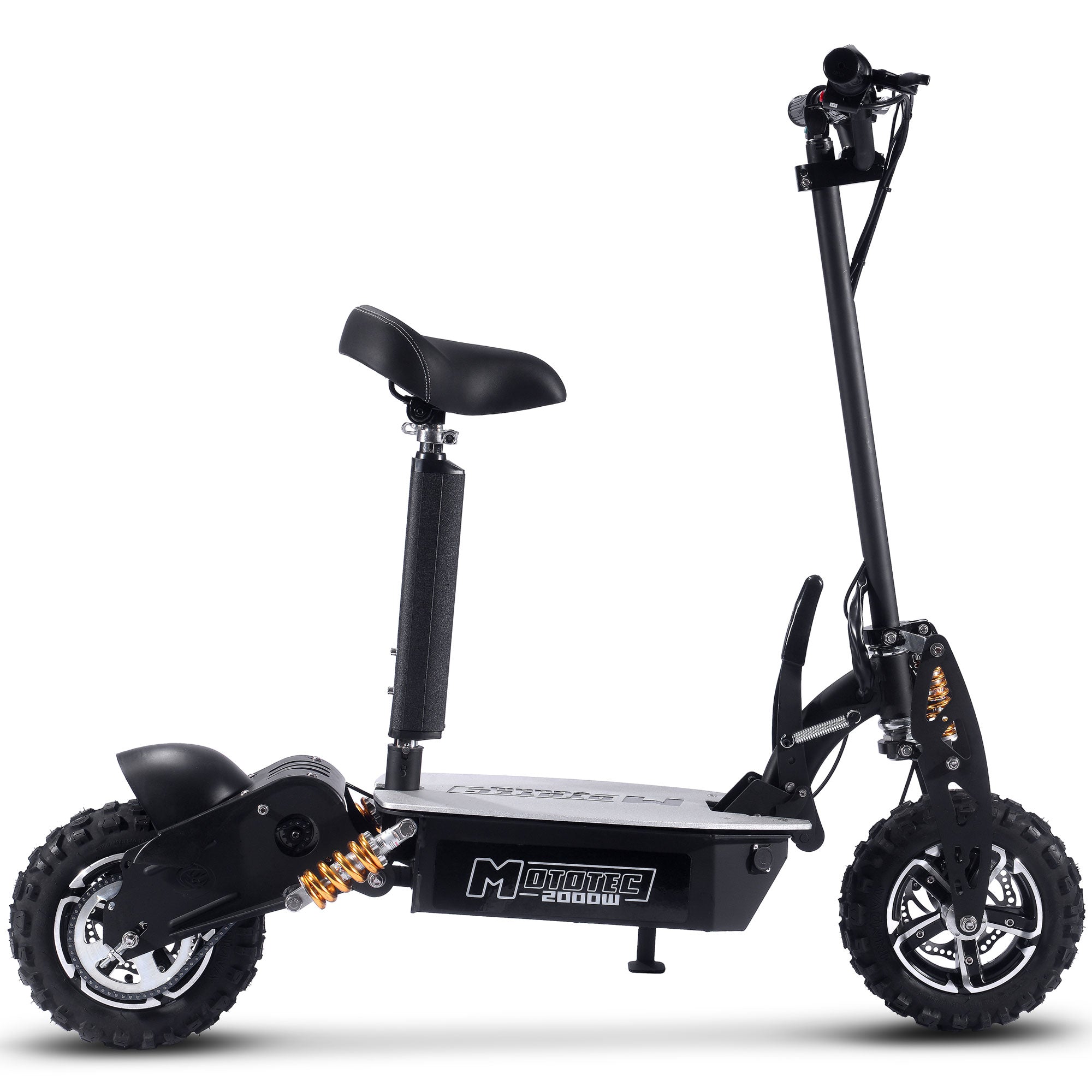 MotoTec | 2000w 48v Electric Scooter Black