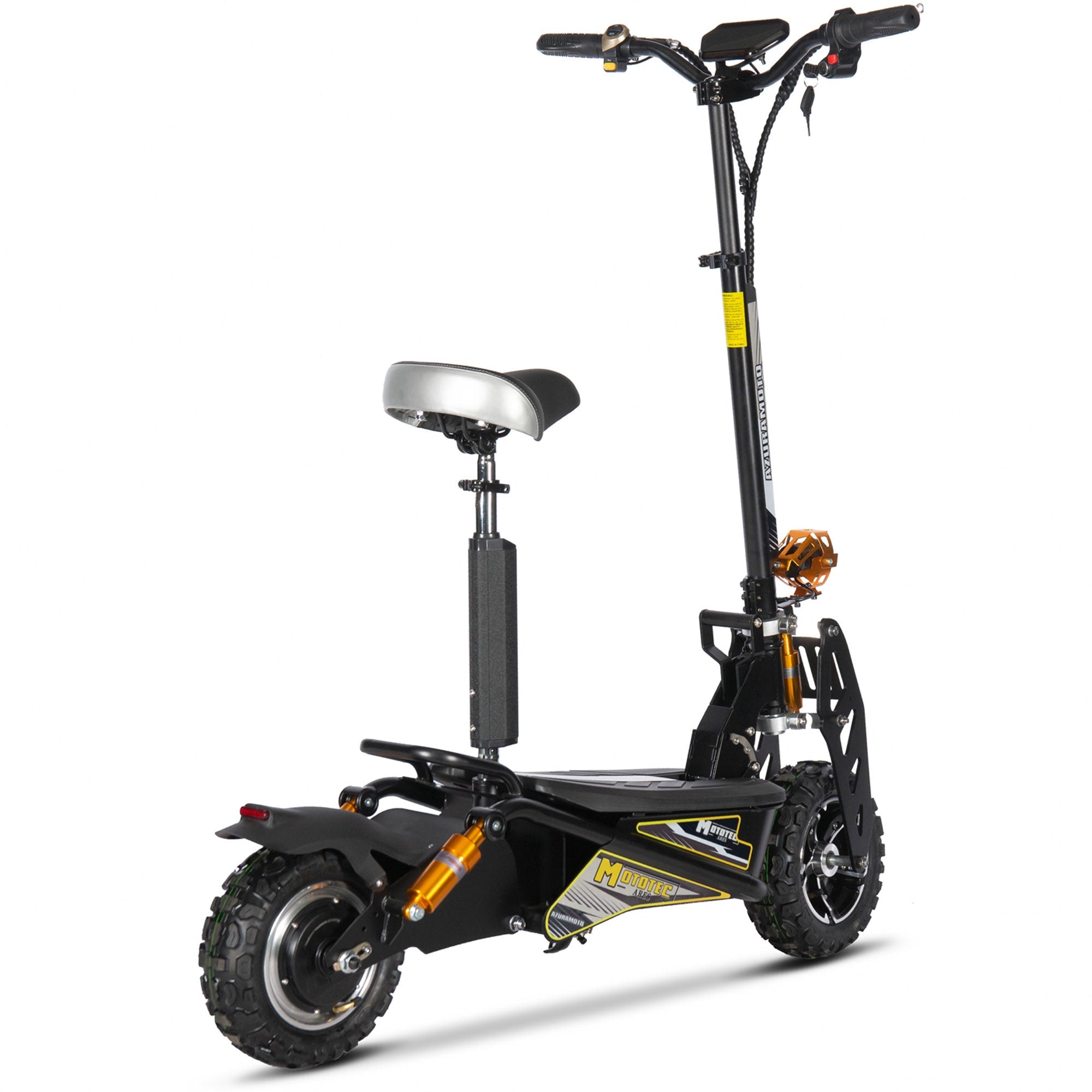 MotoTec | Ares 48v 1600w Electric Scooter