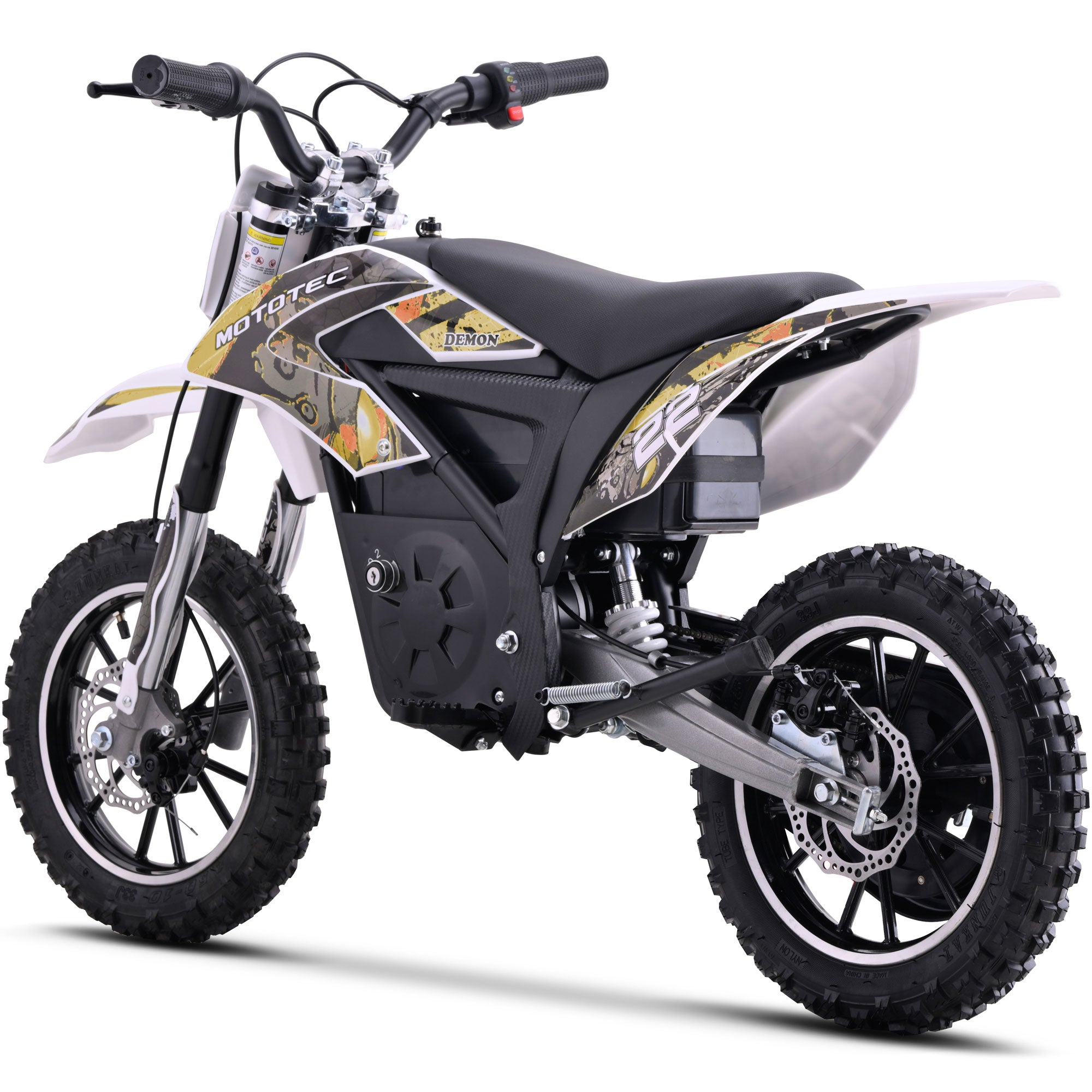 MotoTec | 36v 790w Demon Electric Dirt Bike Lithium