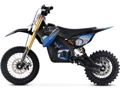 MotoTec | 36v Pro Electric Dirt Bike 1200w Lithium Blue