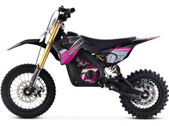 MotoTec | 36v Pro Electric Dirt Bike 1200w Lithium Pink
