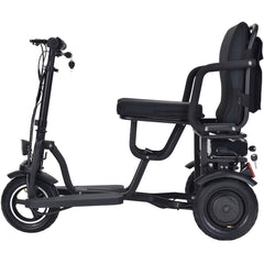 MotoTec | Folding Mobility Electric Trike 48v 700w Dual Motor Lithium Black