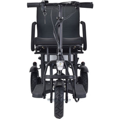 MotoTec | Folding Mobility Electric Trike 48v 700w Dual Motor Lithium Black