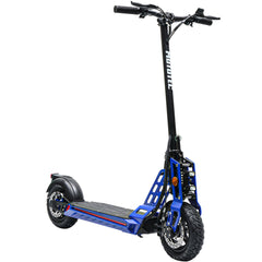 MotoTec | Free Ride 48v 600w Lithium Electric Scooter Blue