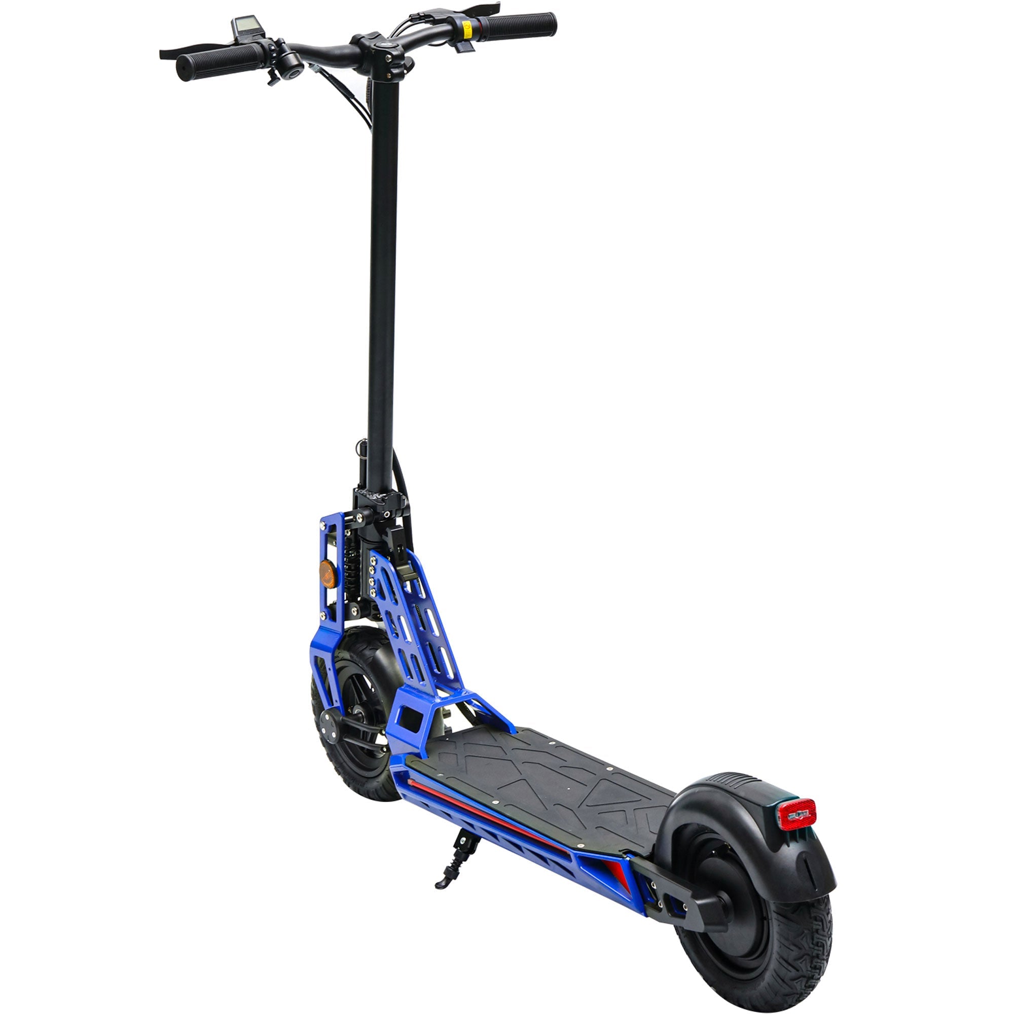 MotoTec | Free Ride 48v 600w Lithium Electric Scooter Blue