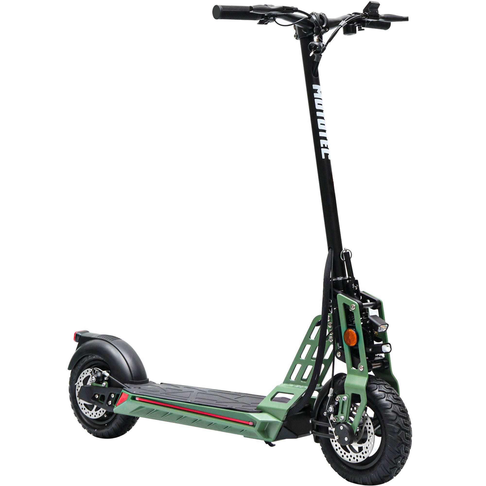 MotoTec | Free Ride 48v 600w Lithium Electric Scooter Green