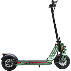 MotoTec | Free Ride 48v 600w Lithium Electric Scooter Green