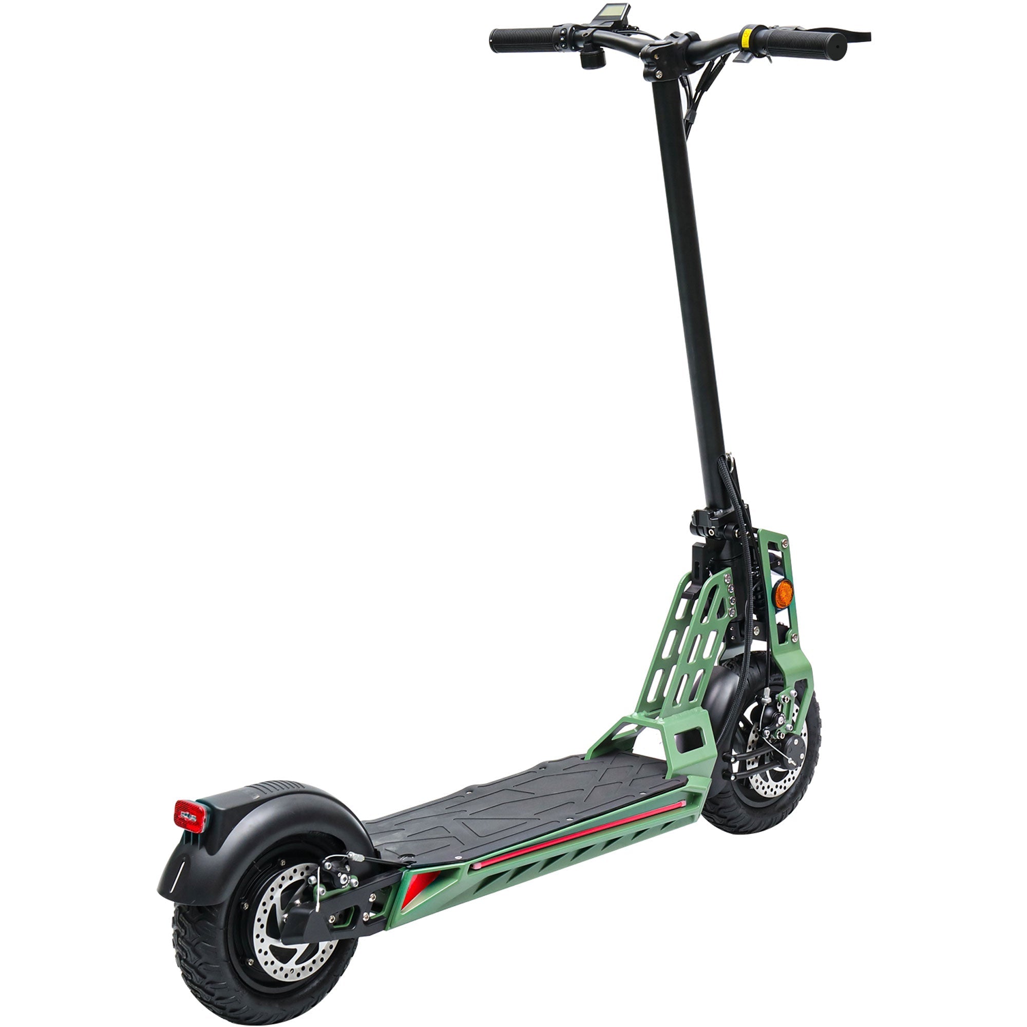 MotoTec | Free Ride 48v 600w Lithium Electric Scooter Green