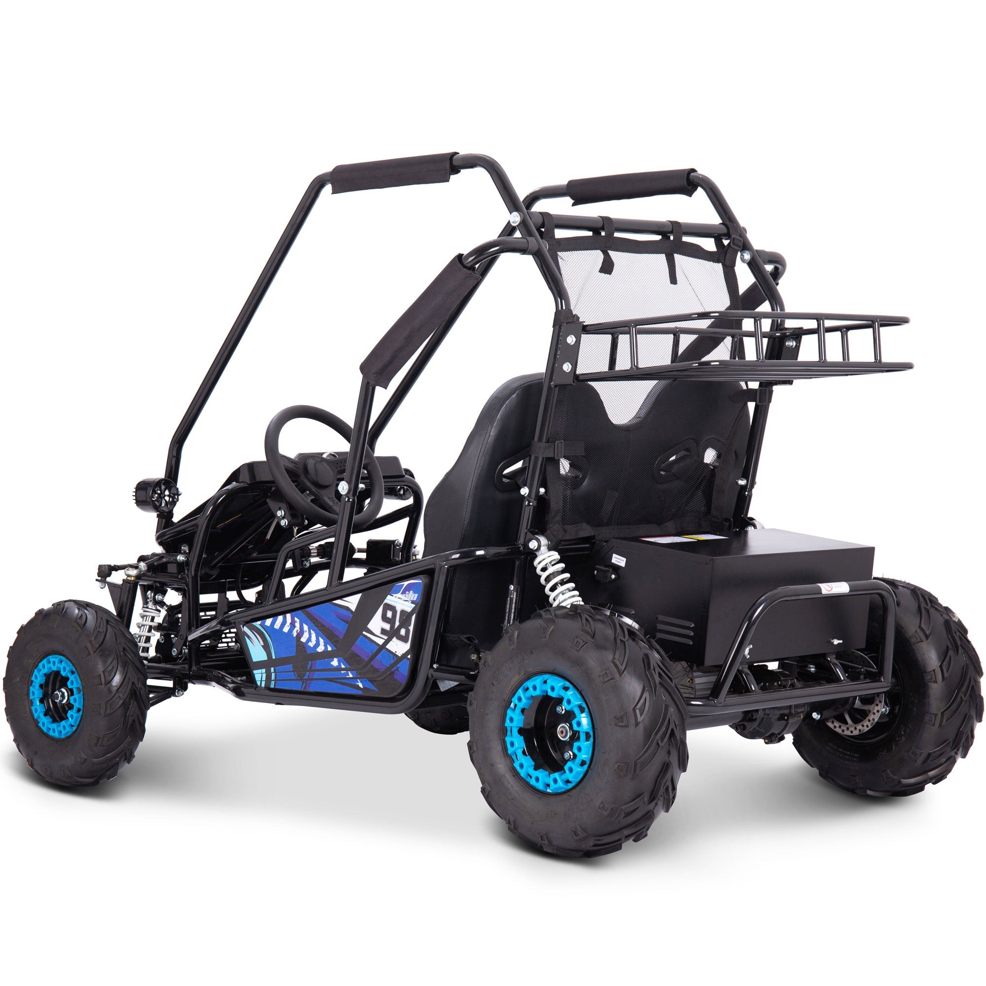 MotoTec | Mud Monster XL 60v 2000w Electric Go Kart Full Suspension