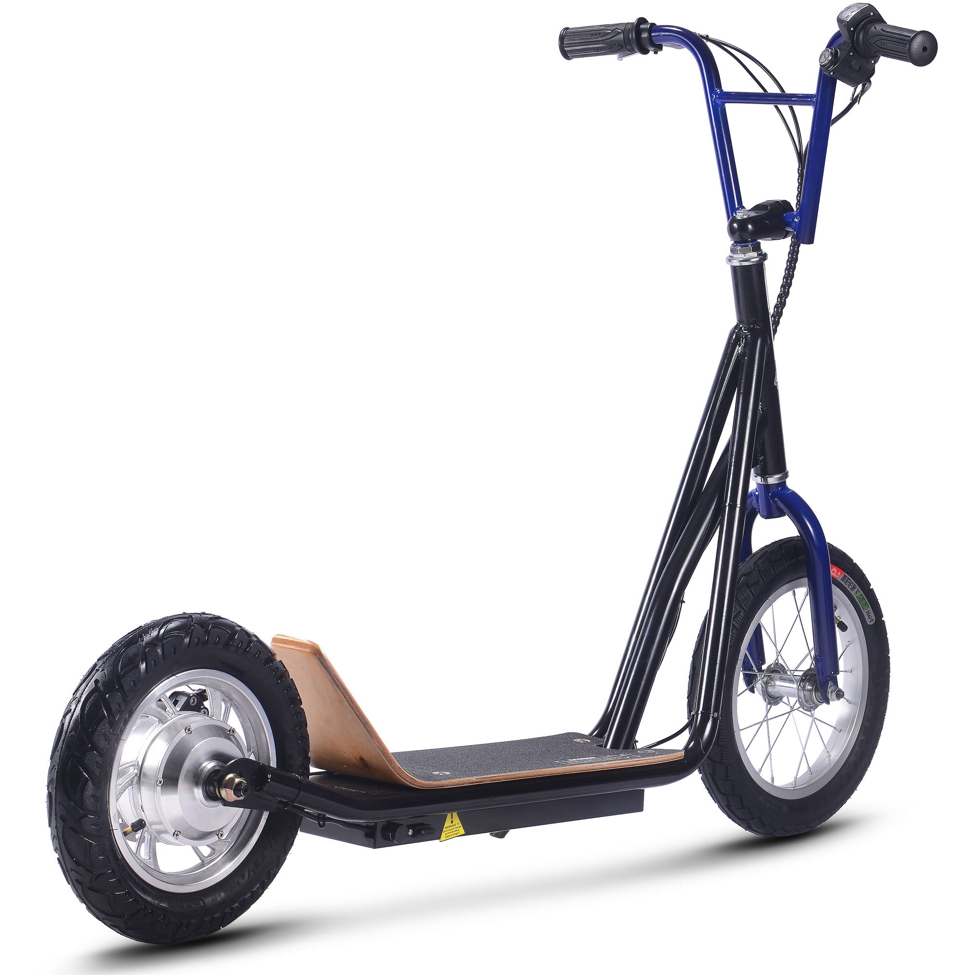 MotoTec | Groove 36v 350w Big Wheel Lithium Electric Scooter Black