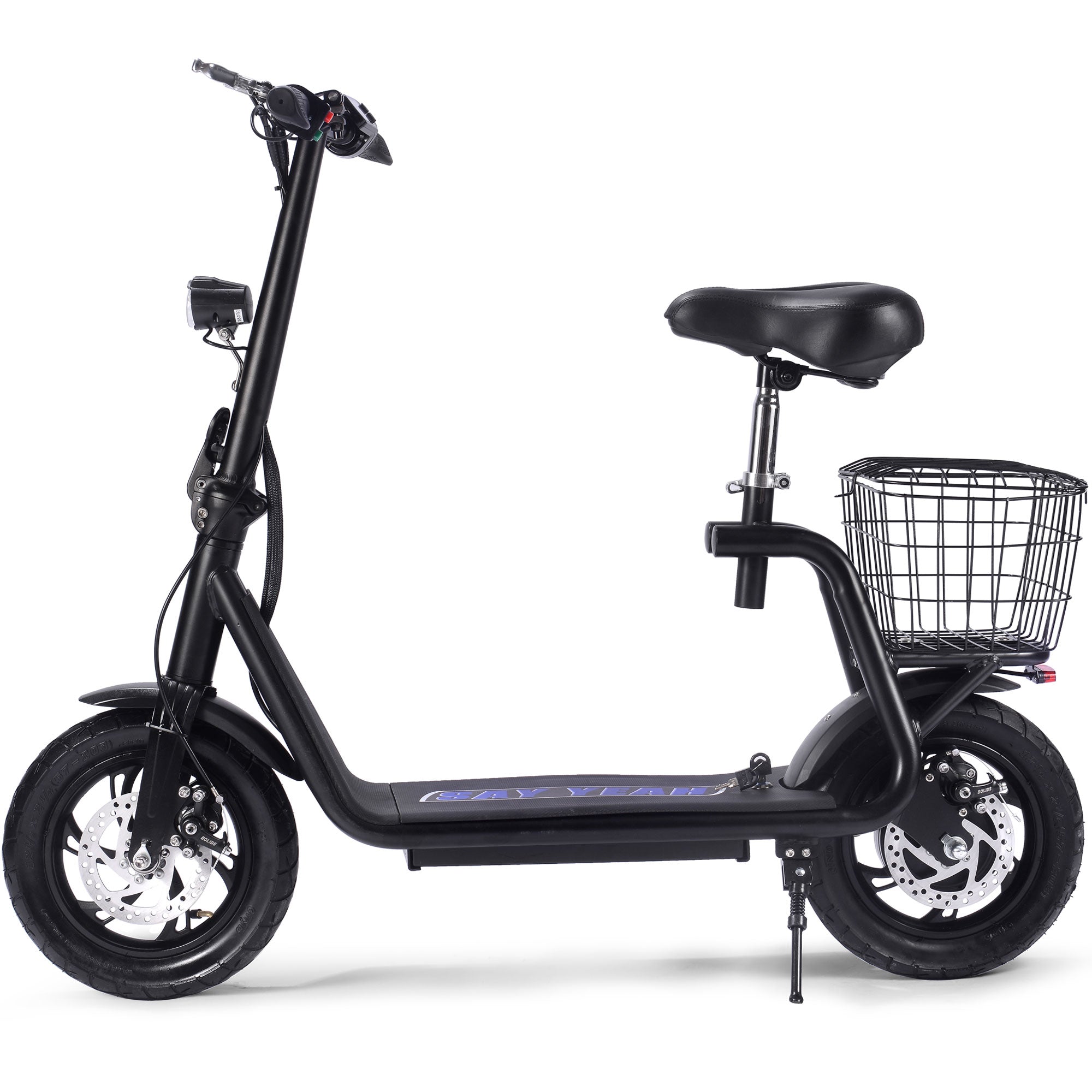 MotoTec | Metro 36v 500w Lithium Electric Scooter Black