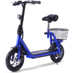 MotoTec | Metro 36v 500w Lithium Electric Scooter Blue