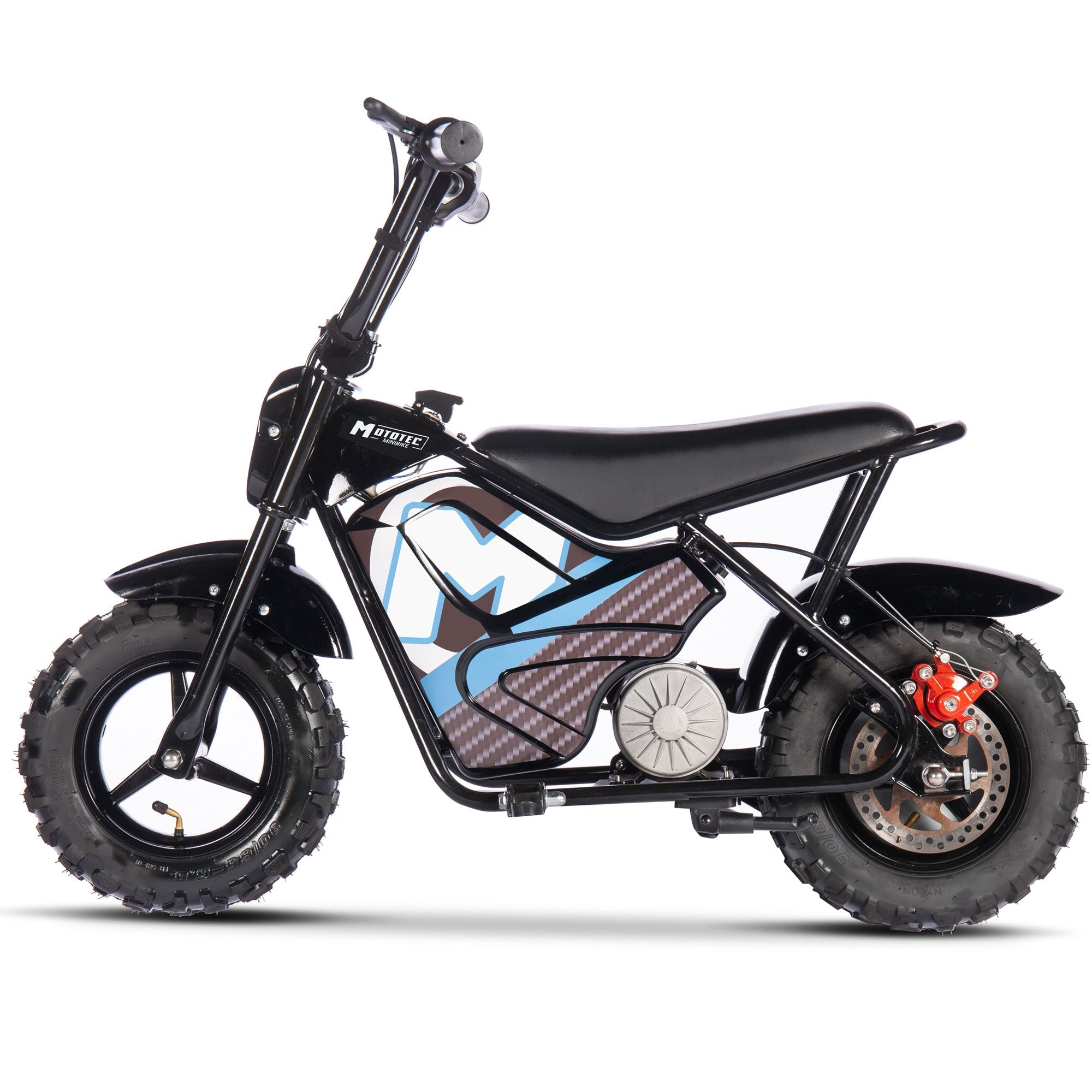 MotoTec | 24v 250w Electric Mini Bike Black