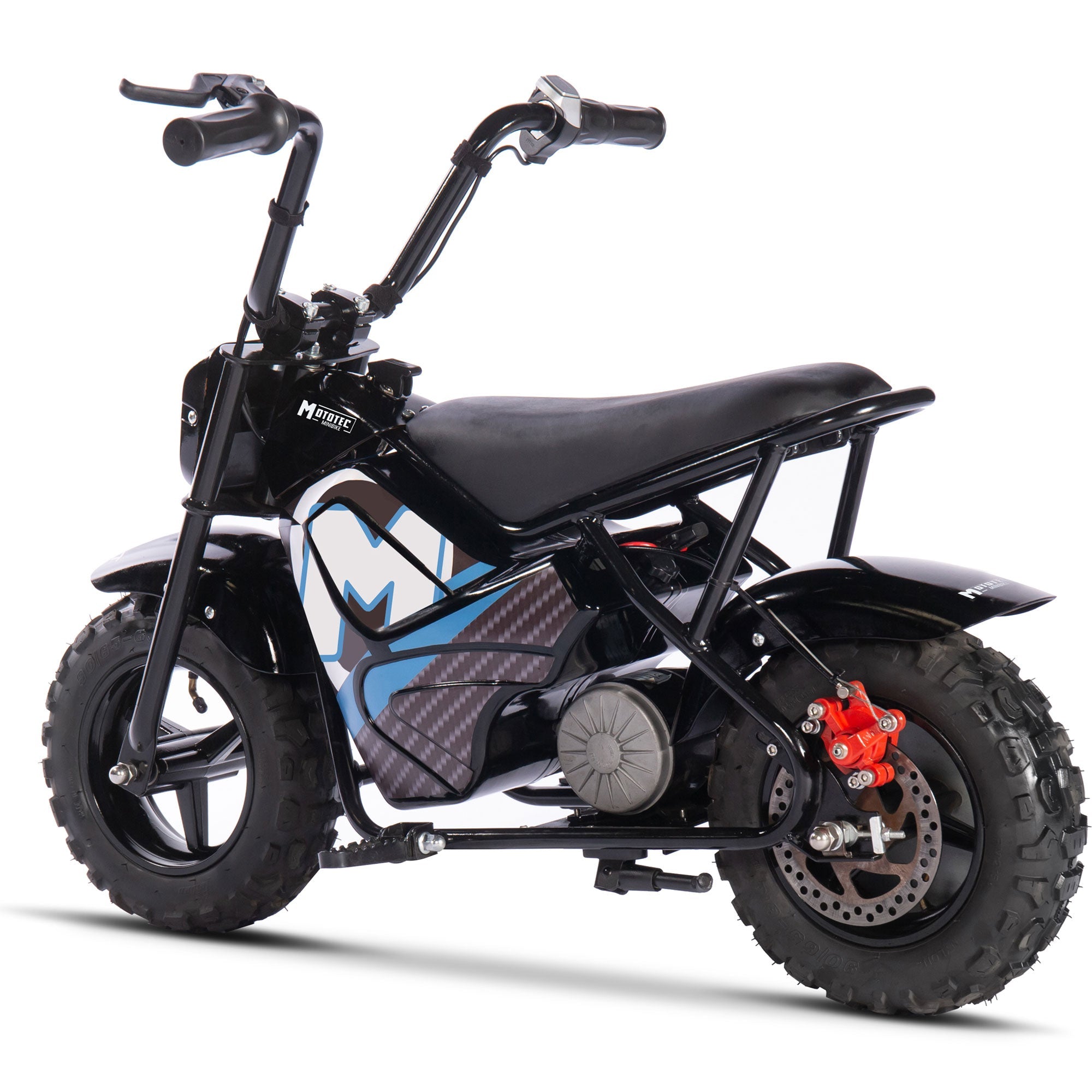 MotoTec | 24v 250w Electric Mini Bike Black