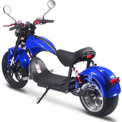 MotoTec | Raven 60v 30ah 2500w Lithium Electric Scooter Blue