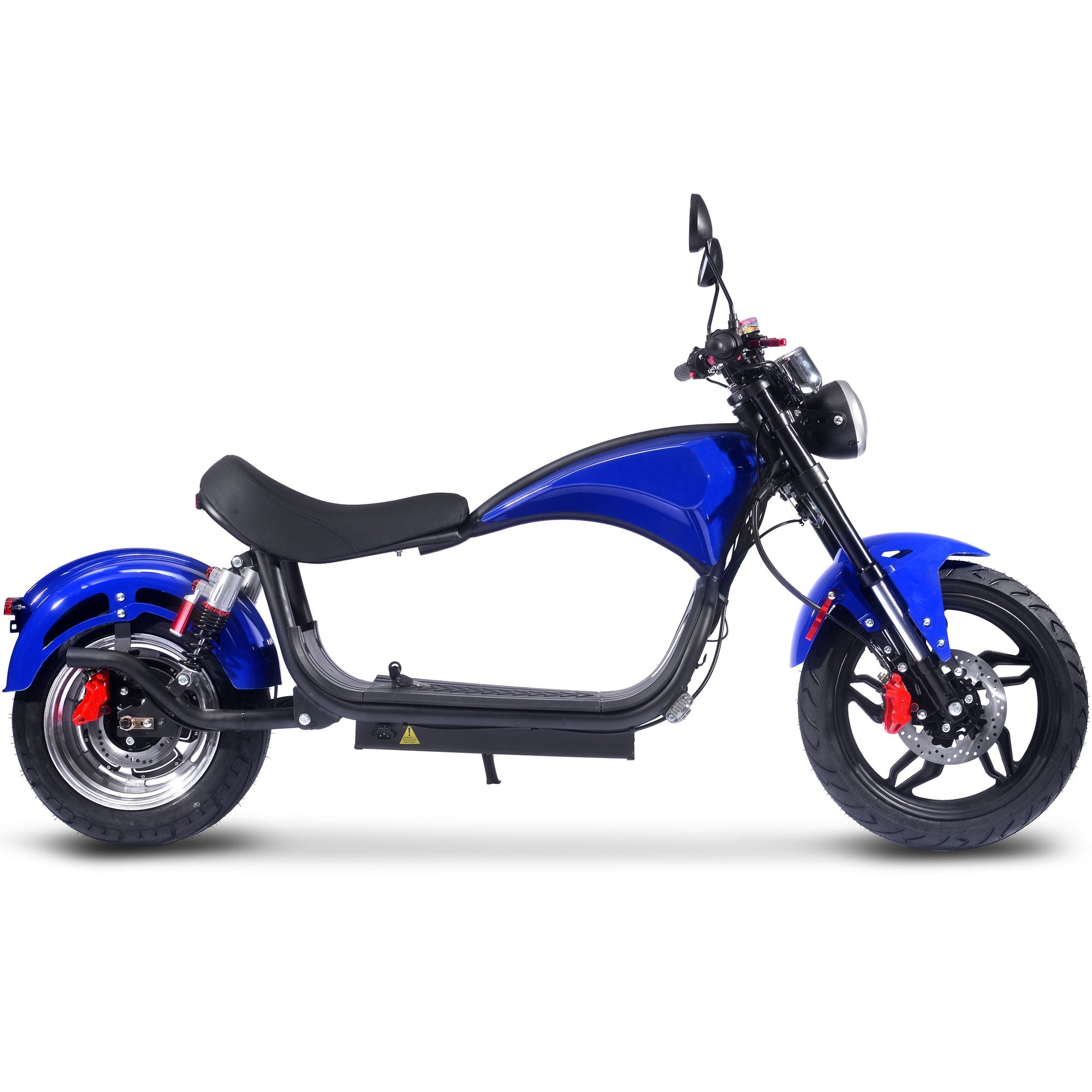 MotoTec | Raven 60v 30ah 2500w Lithium Electric Scooter Blue