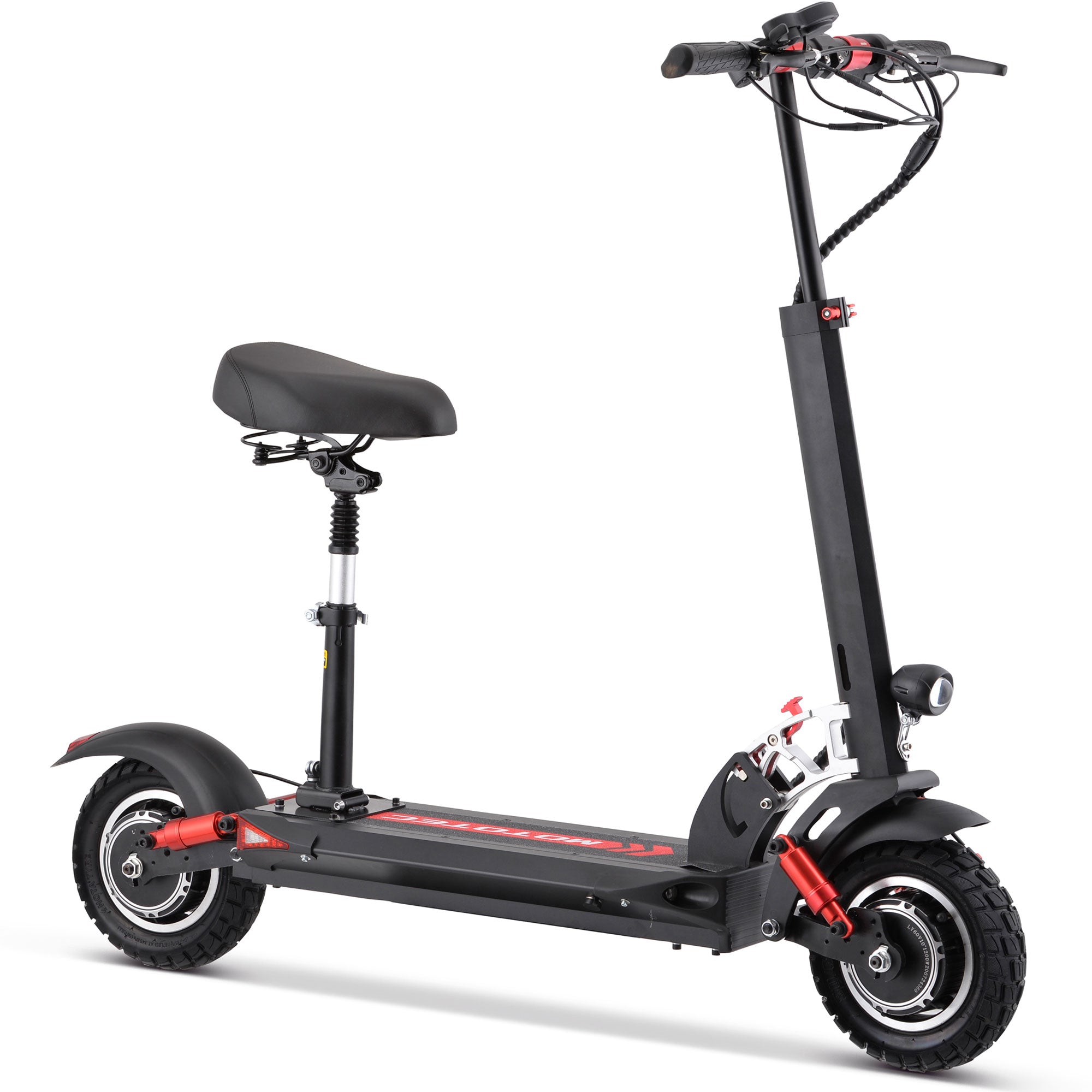 MotoTec | Thor 60v 2400w Lithium Electric Scooter Black