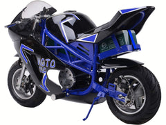 MotoTec | Electric Pocket Bike GT 36v 500w Blue