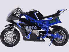 MotoTec | Electric Pocket Bike GT 36v 500w Blue