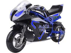 MotoTec | Electric Pocket Bike GT 36v 500w Blue