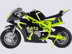 MotoTec | Electric Pocket Bike GT 36v 500w Yellow