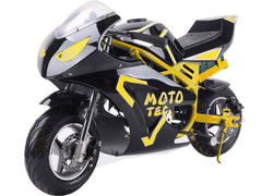 MotoTec | Electric Pocket Bike GT 36v 500w Yellow