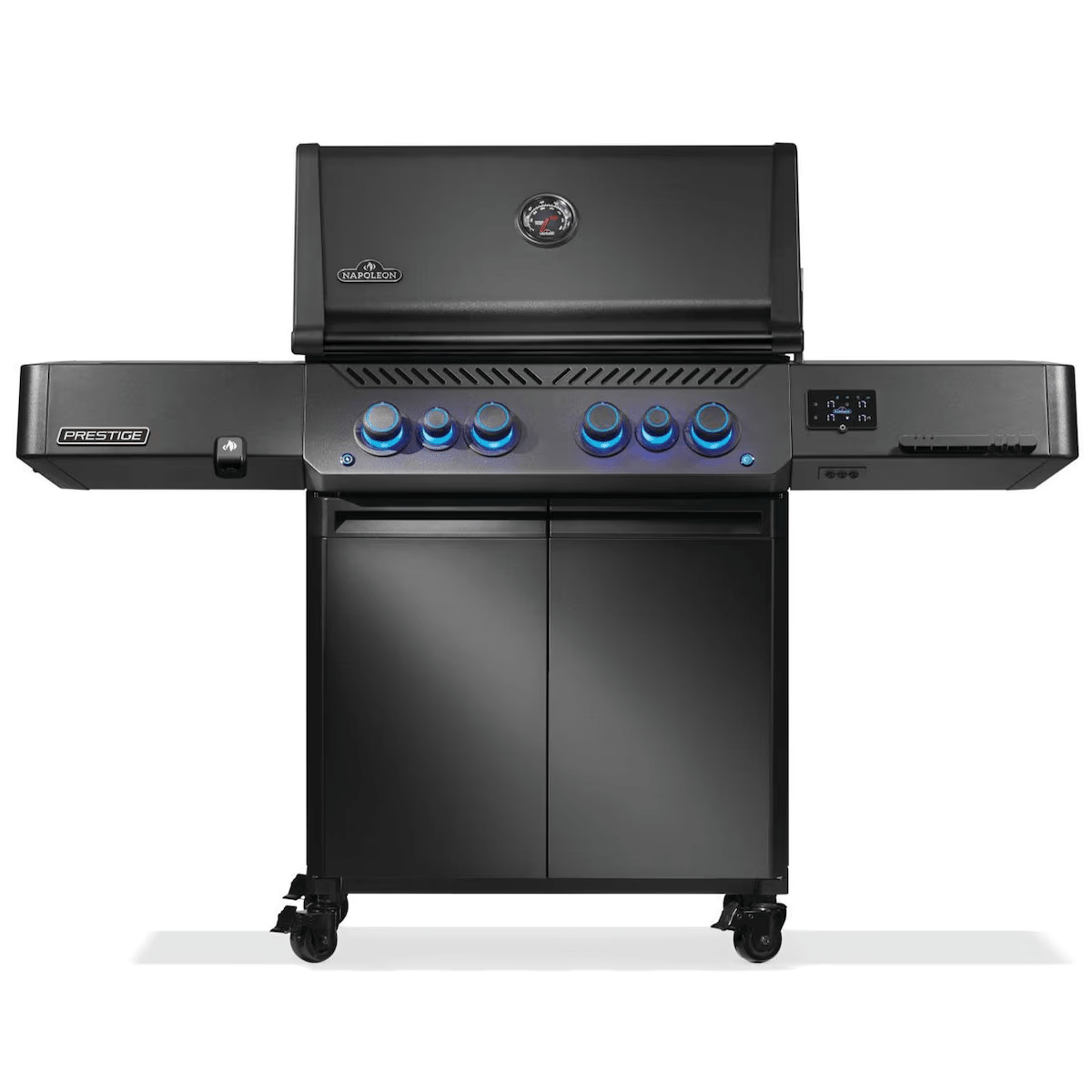 Napoleon | Phantom Prestige 500 Connected, Natural Gas Grill with Infrared Side and Rear Burner, Matte Black | P500VXRSIBNK-PHM