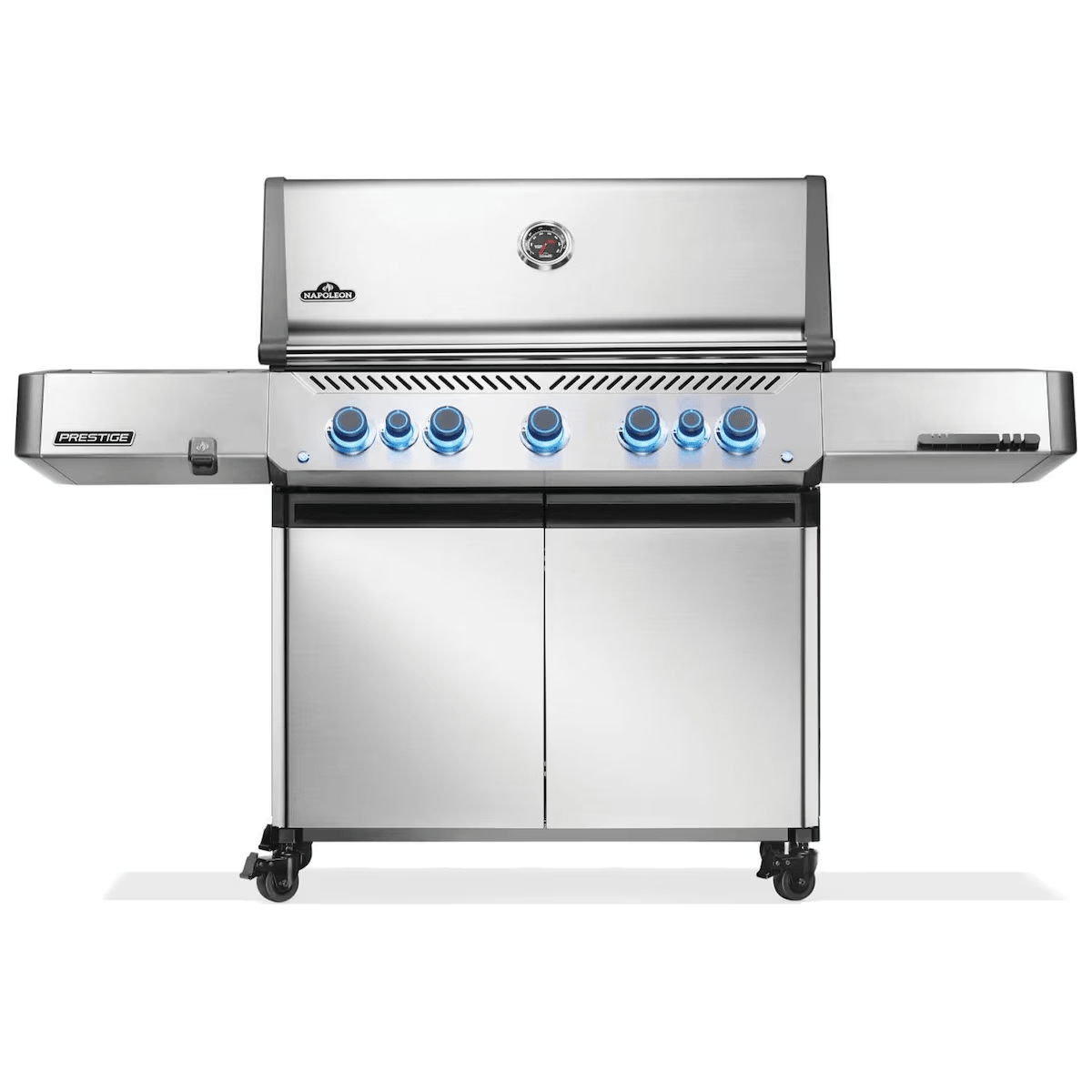 Napoleon | Prestige 665 5-Burner Propane Grill w/ Rotisserie & Side Burner | P665VRSIBPSS