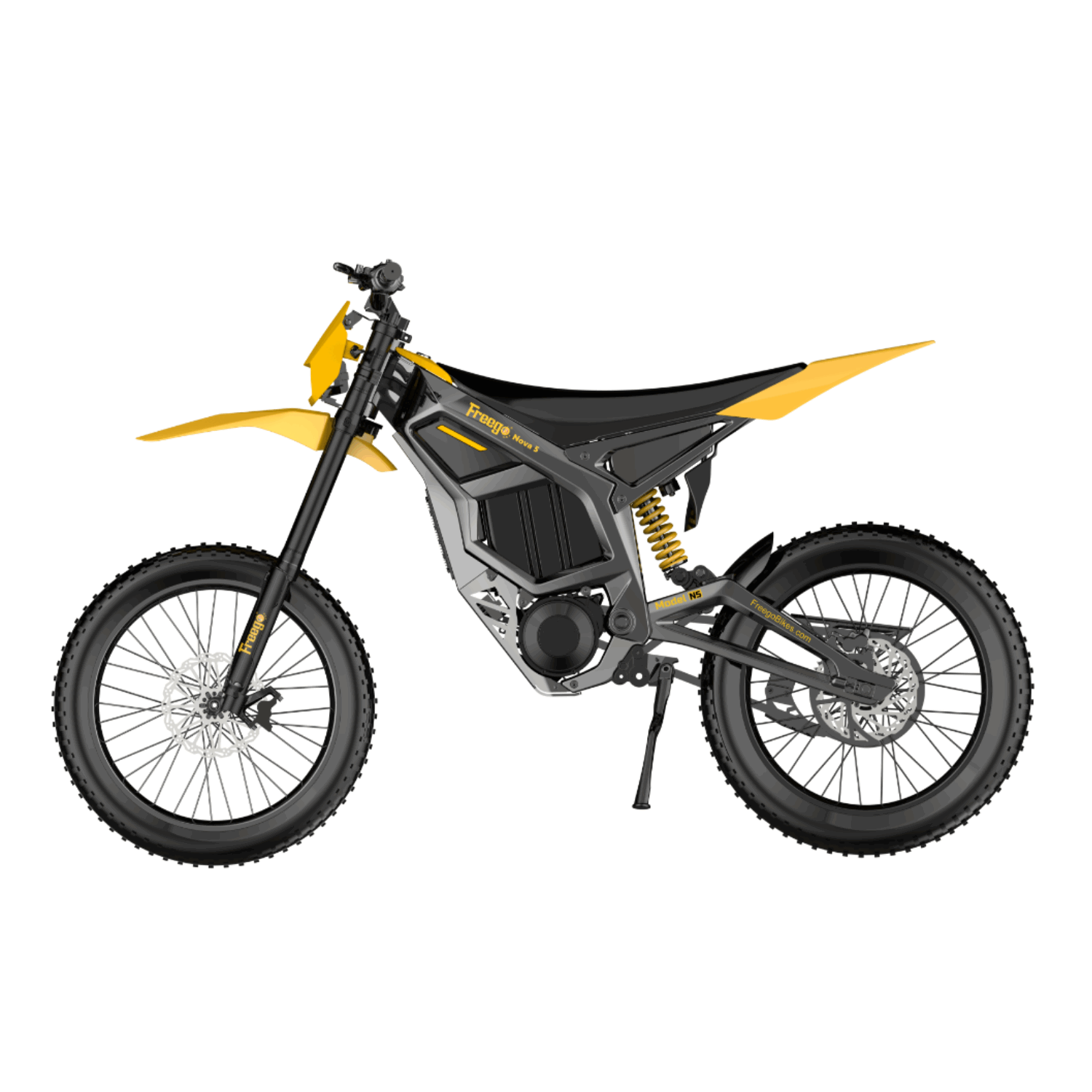 Freego | Nova 5 Mid-Drive Electric Dirt Bike | 8000W Peak - Nova 5 Pro Black