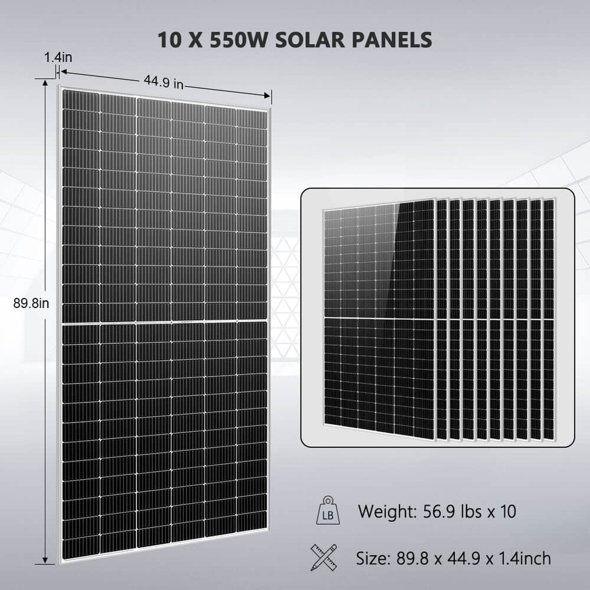 SunGold Power | Off Grid Solar Kit 10KW Inverter | SGM-10K20