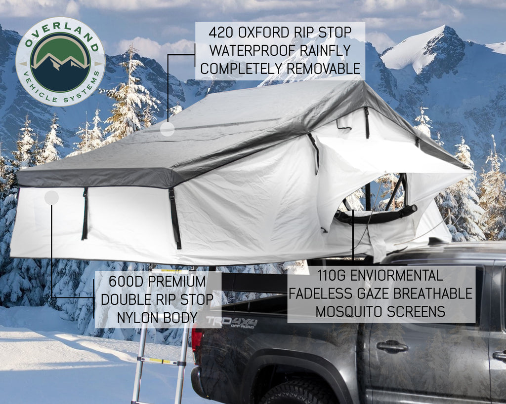 OVS | HD Nomadic 3 Arctic White Roof Top Tent | 18339936