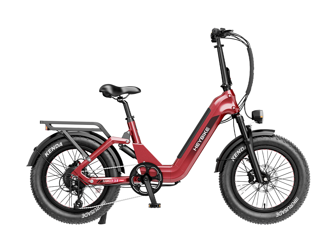 Heybike | Ranger 3.0 Pro Folding Fat-Tire Full-Suspension E-Bike