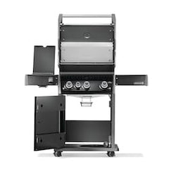 Napoleon | Rogue PRO 425 3-Burner Natural Gas Grill w/ Infrared Side Burner | Black | RP425SIBNK-2