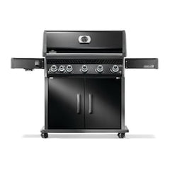 Napoleon | Rogue PRO 625 5-Burner Natural Gas Grill w/ Infrared Side Burner | Black | RP625SIBNK-2