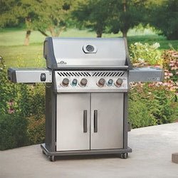 Napoleon | Rogue PRO-S 625 5-Burner Propane Grill w/ Infrared Side & Rear Burner | Stainless Steel | RPS625RSIBPSS-2