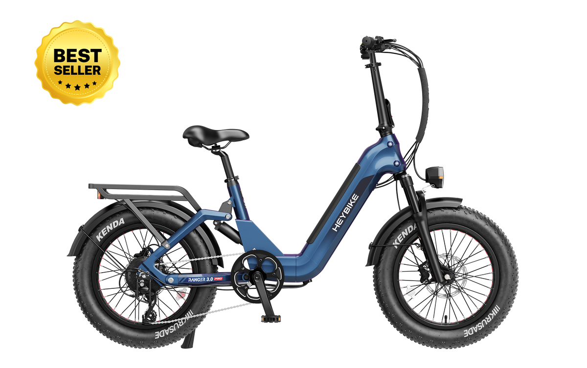 Heybike | Ranger 3.0 Pro Folding Fat-Tire Full-Suspension E-Bike