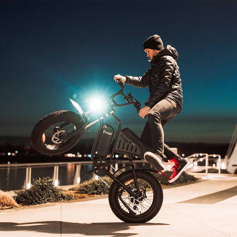 Freego | S1 Cafe Racer E-Bike | 750W Mid-Drive