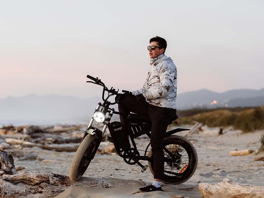 Freego | S1 Cafe Racer E-Bike | 750W Mid-Drive