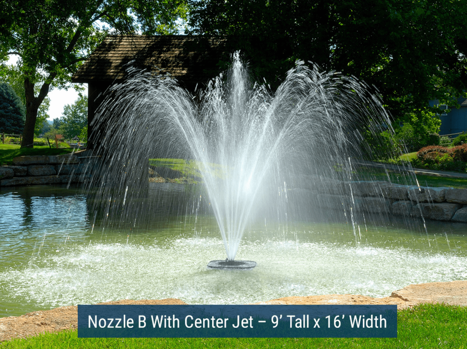 Air-O-Lator | Font'N-Aire Legacy 1/2HP Floating Fountain