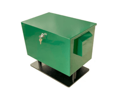 Scott Aerator | Steel Compressor Cabinet with Fan & Grounding Base