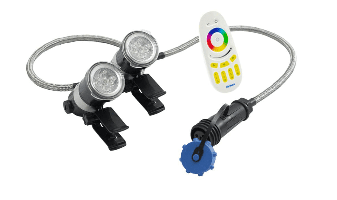 Airmax | RGBW Color-Changing LED Fountain (4 Light Set)