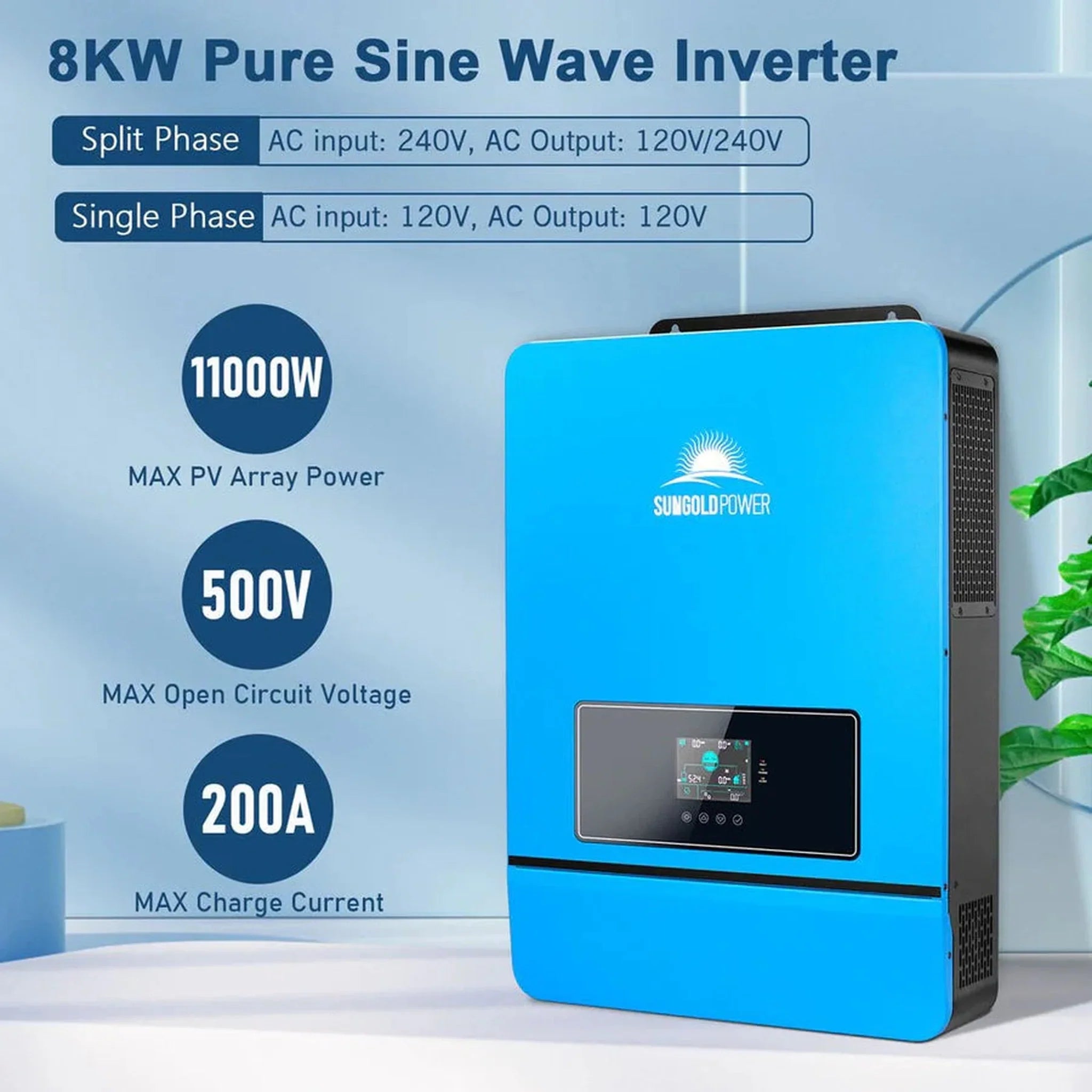 SunGold Power | Off Grid Solar Kit 16KW 48VDC 120V/240V | SGR-16K25E