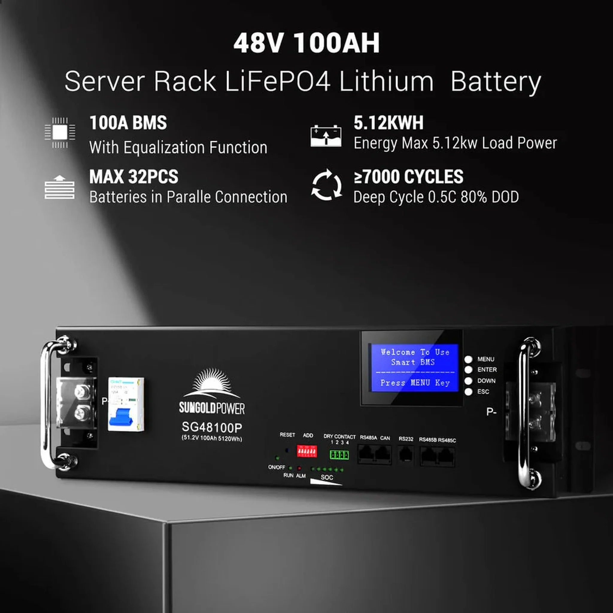 SunGold Power | Off Grid Solar Kit 20KW 48VDC 120V/240V | SGR-20K32P