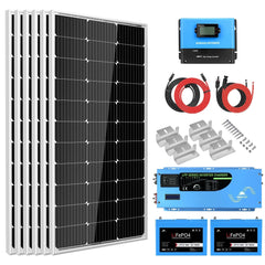 SunGold Power | Off Grid Solar Kit 3000W Inverter 12VDC 120V Output