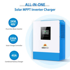 SunGold Power | Offgrid Solar Kit 5000W 48VDC | SGM-5K10M