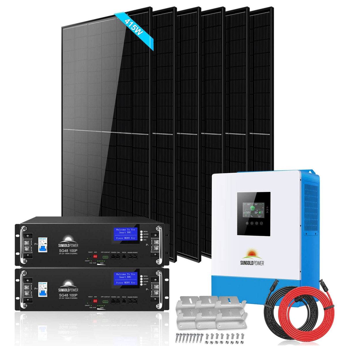 SunGold Power | Offgrid Solar Kit 5000W 48VDC | SGR-5KE